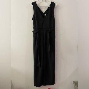 NWT Anthropologie Black jumpsuit size M